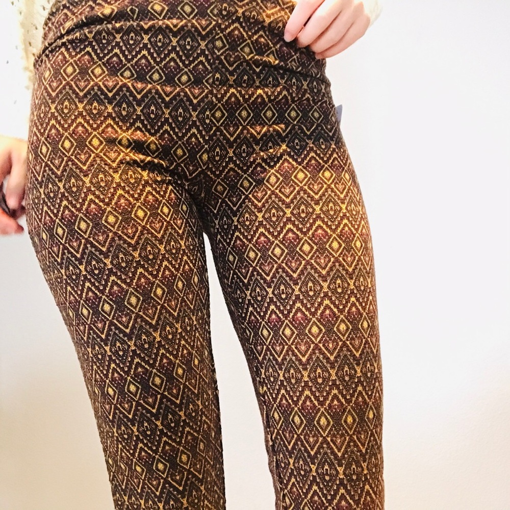 NWT Free people high waisted pattern boho pants - Picture 7 of 8